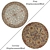 Round Carpets Set: Variety and Realism 3D model small image 2