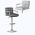 Elegant Bar Chair: Ecsmoth 3D model small image 5