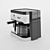 "DELONGHI" Cappuccino & Espresso Coffee Machine - BCO430 3D model small image 4
