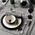 Elegant Table Setting Set 3D model small image 4