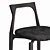 Modern Gray Bar Chair: Collector Studio 3D model small image 3