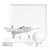 Vintage Aviation Decor Set- 7 Airplanes 3D model small image 2