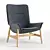 Elegant IKEA VEDBO Armchair 3D model small image 1