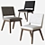 Sleek Alma Side Chair: Modern Elegance 3D model small image 2