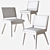 Sleek Alma Side Chair: Modern Elegance 3D model small image 3