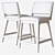 Modern Alma Counter Stool: Sleek Design 3D model small image 3