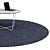 Elegant Circle Rugs: No. 114 3D model small image 2