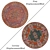 Versatile Round Carpets Set 3D model small image 2