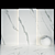 Elegant White Calacatta Slabs & Tiles 3D model small image 2