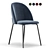 Cloyd Upholstered Side Chair: Classic Elegance for Your Home 3D model small image 1