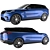 2017 Range Rover Velar: Low Poly Game-Ready 3D model small image 1