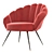 Elegant Comfort: Luxury Armchair 3D model small image 1