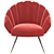 Elegant Comfort: Luxury Armchair 3D model small image 2