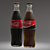 Classic Coca-Cola Glass Bottle 0.5L 3D model small image 2