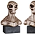 Elegant Bust Sculpture 3D model small image 1