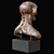 Elegant Bust Sculpture 3D model small image 4