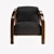 Contemporary Armchair: Stylish and Comfortable 3D model small image 4