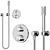 GROHE Grohtherm Shower Set 3D model small image 2