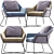 Beth Accent Armchair: Elegant and Comfortable 3D model small image 2