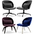 Sleek and Modern Gubi Chair 3D model small image 1