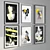 Modern Art Frame Collection 3D model small image 2