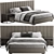 Modern Modena Bed: Sleek Design and Superior Comfort 3D model small image 1