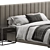 Modern Modena Bed: Sleek Design and Superior Comfort 3D model small image 3