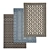 Luxury Carpet Set | High-Quality Textures 3D model small image 1