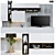 Modern TV Wall Unit: 3DSMAX 2016, V-Ray & Corona 3D model small image 1