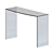 Stylish Glass Console Table 3D model small image 2