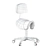 ErgoTech Salon Stool: Comfortable, Height Adjustable 3D model small image 5