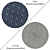 Versatile Set of 6 Round Carpets 3D model small image 2