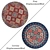 Versatile Round Carpet Set 3D model small image 4