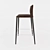 Volcker Halfbar Stool: Stylish and Comfortable 3D model small image 3