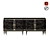 Luxury Black Wood Console 3D model small image 3
