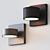 Ceres Outdoor Wall Sconce: Sleek Geometric Design 3D model small image 1