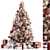  Festive Red & White Christmas Tree with Gift 3D model small image 1
