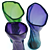 Elegant Glass Vase 3D model small image 2