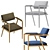 Sleek home concept Ventu chair 3D model small image 5