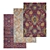 Luxury Carpet Set 2092 3D model small image 1