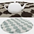 Round Carpets Set - Enhance Your Space 3D model small image 3