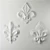 Elegant Fleur-de-Lis 3D Model 3D model small image 2