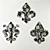 Elegant Fleur-de-Lis 3D Model 3D model small image 3