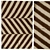 Modern Geometric Carpets - Set of 3 3D model small image 1