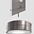 Georges LED Swing Arm Wall Lamp 3D model small image 3