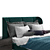 Ikea Tufjord: Stylish Upholstered Bed 3D model small image 3