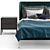 Ikea Tufjord: Stylish Upholstered Bed 3D model small image 4