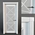 Modern Door Moris 3D model small image 1