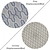 Round Carpets Set: Versatile and Detailed 3D model small image 2