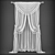 Elegant Sheer Panel Curtains 3D model small image 2